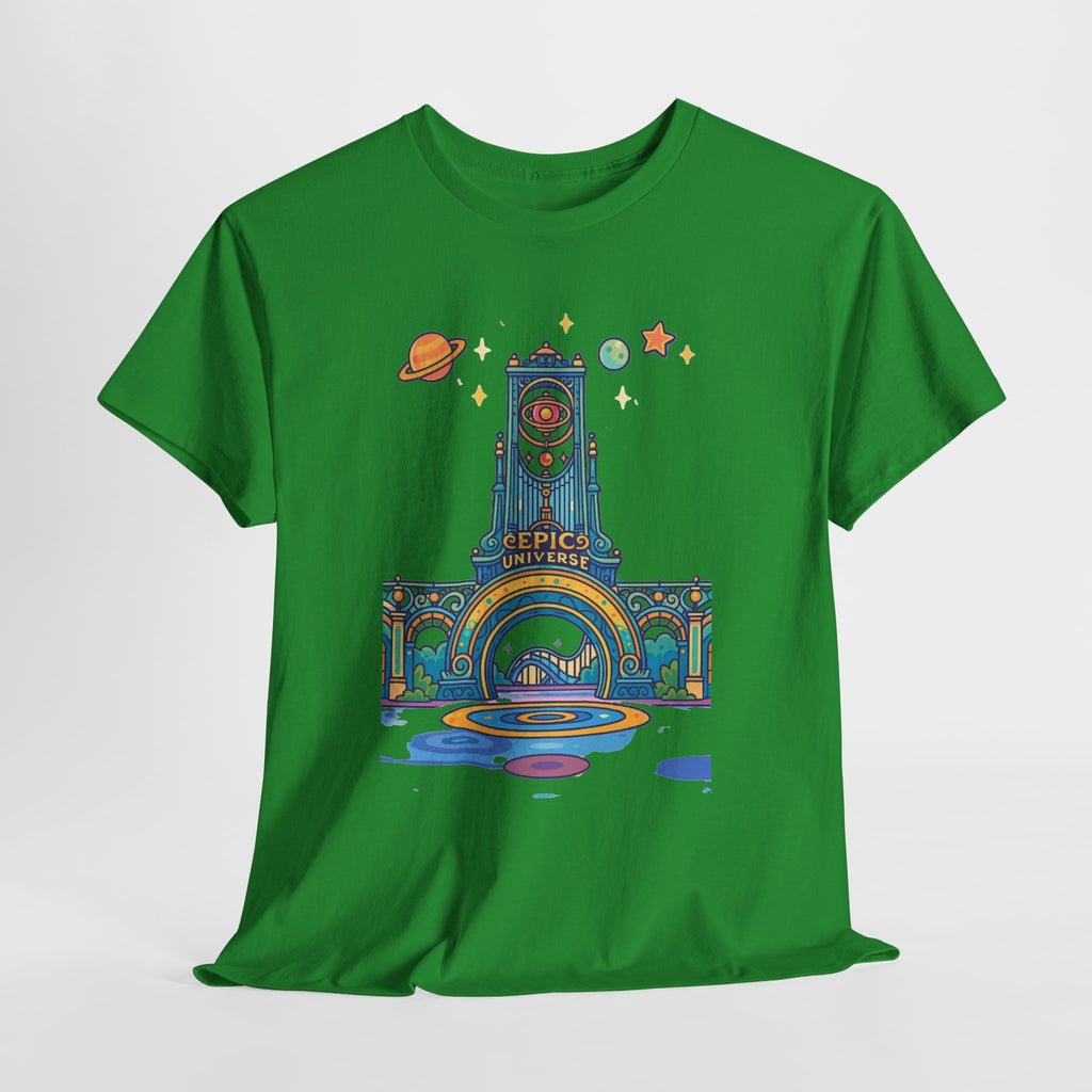 Universal Studios Family Vacation T-Shirt — Retro Space Theater Graphic Tee