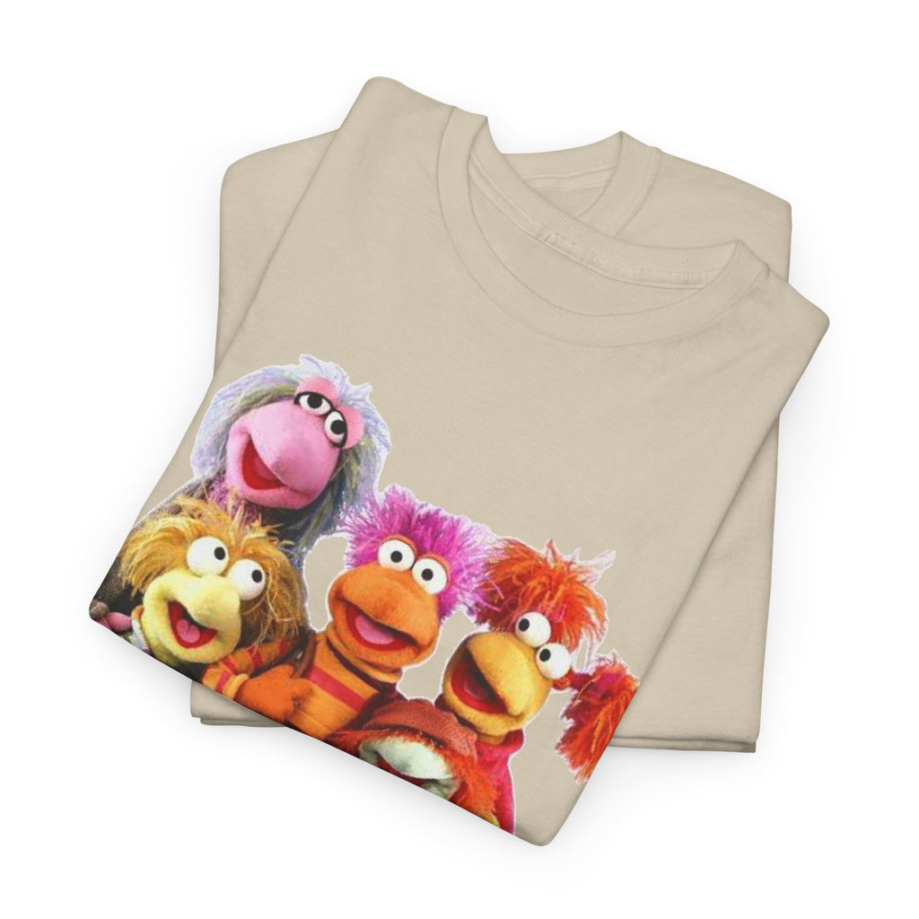 Fraggle Rock Characters T-Shirt — Vintage 80s Kids TV Crew Tee