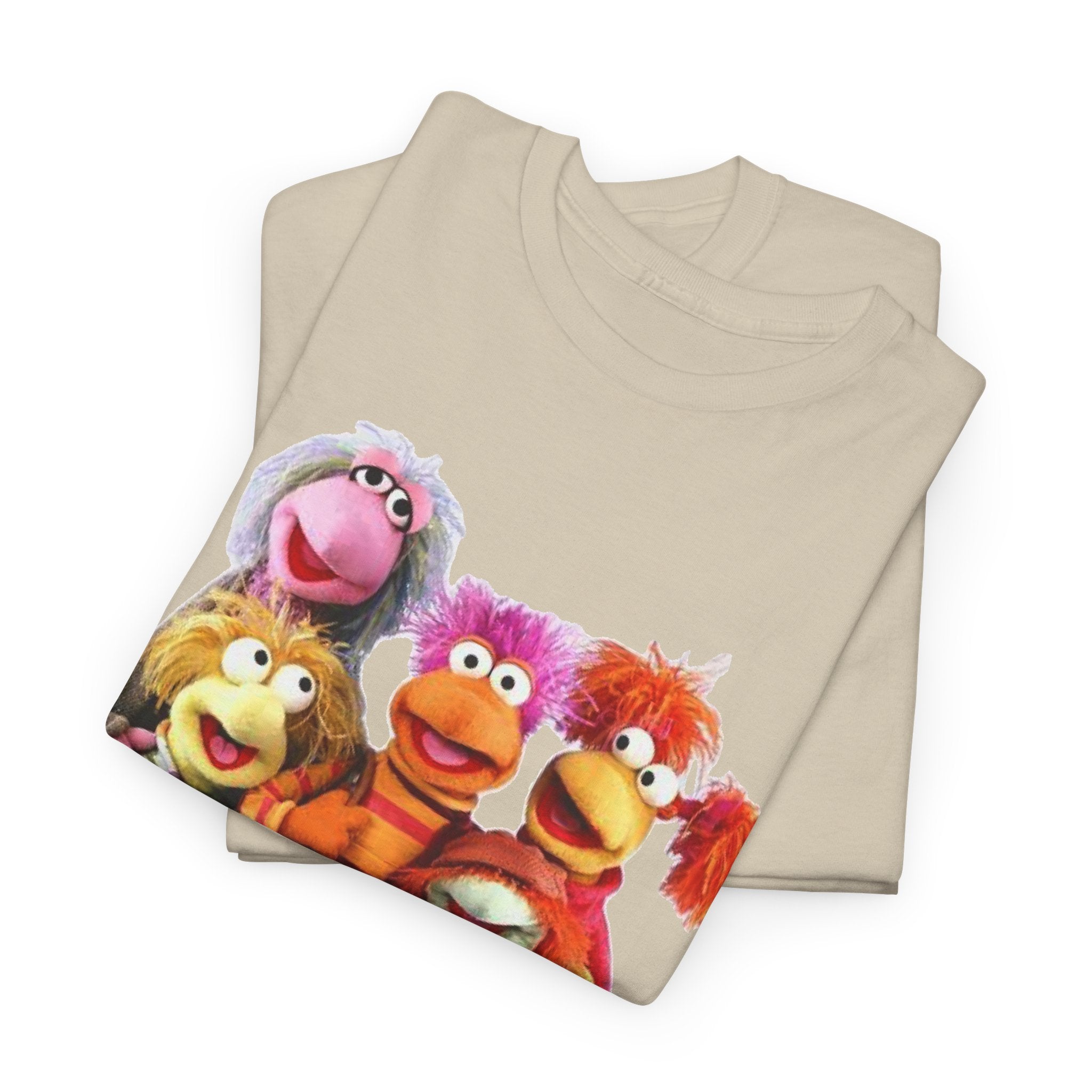 Fraggle Rock Characters T-Shirt — Vintage 80s Kids TV Crew Tee