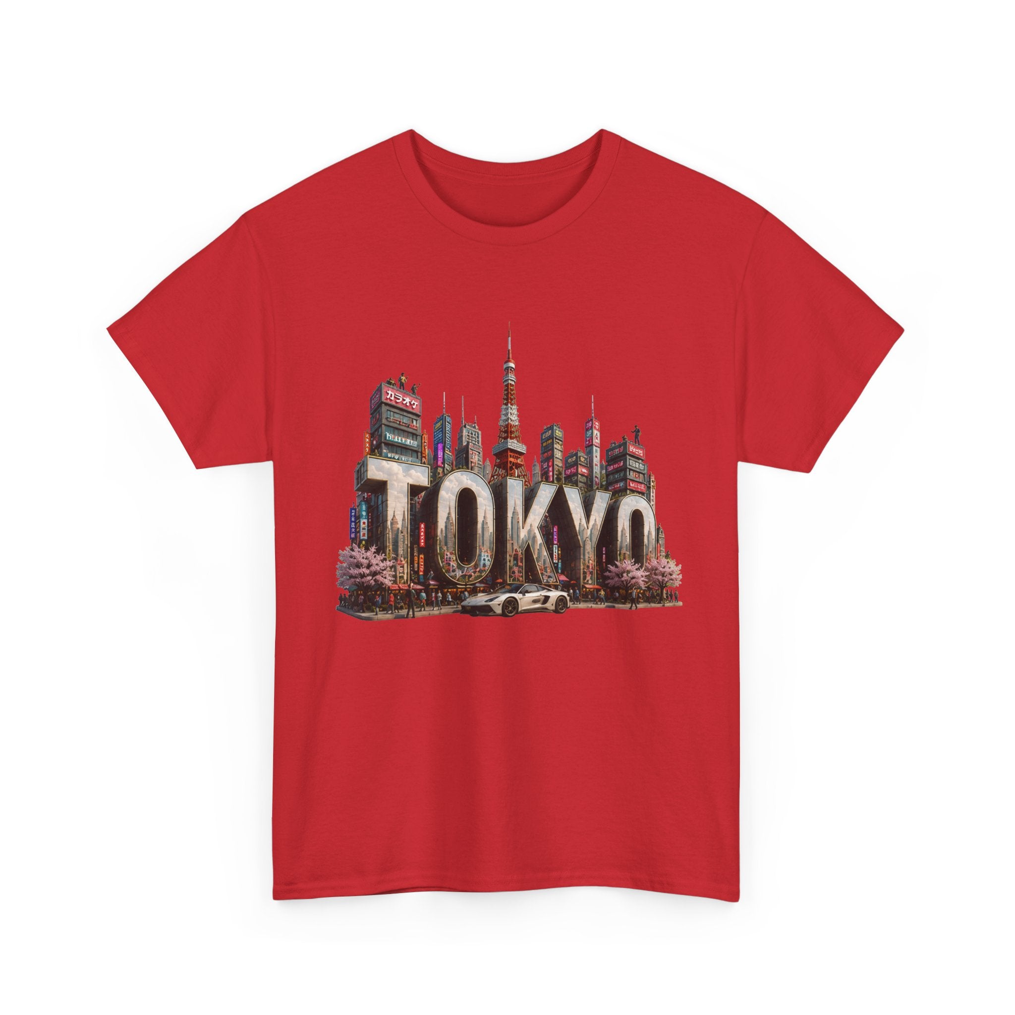 Tokyo Skyline T-Shirt — Vintage Cityscape Graphic Tee