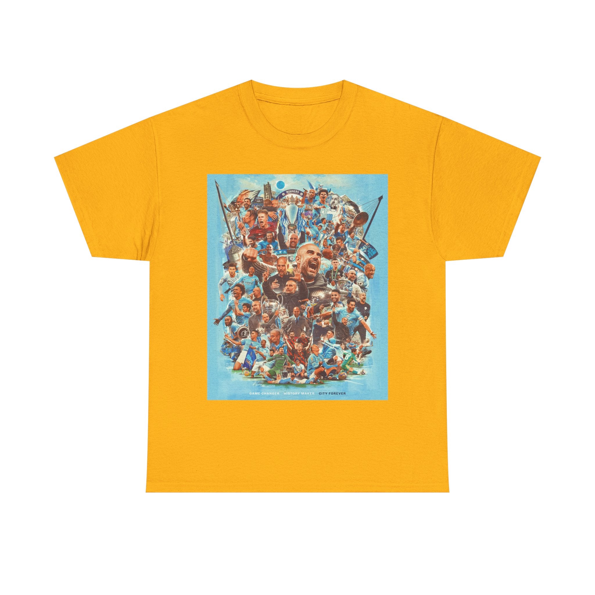 Pep Guardiola History Maker Poster T-Shirt