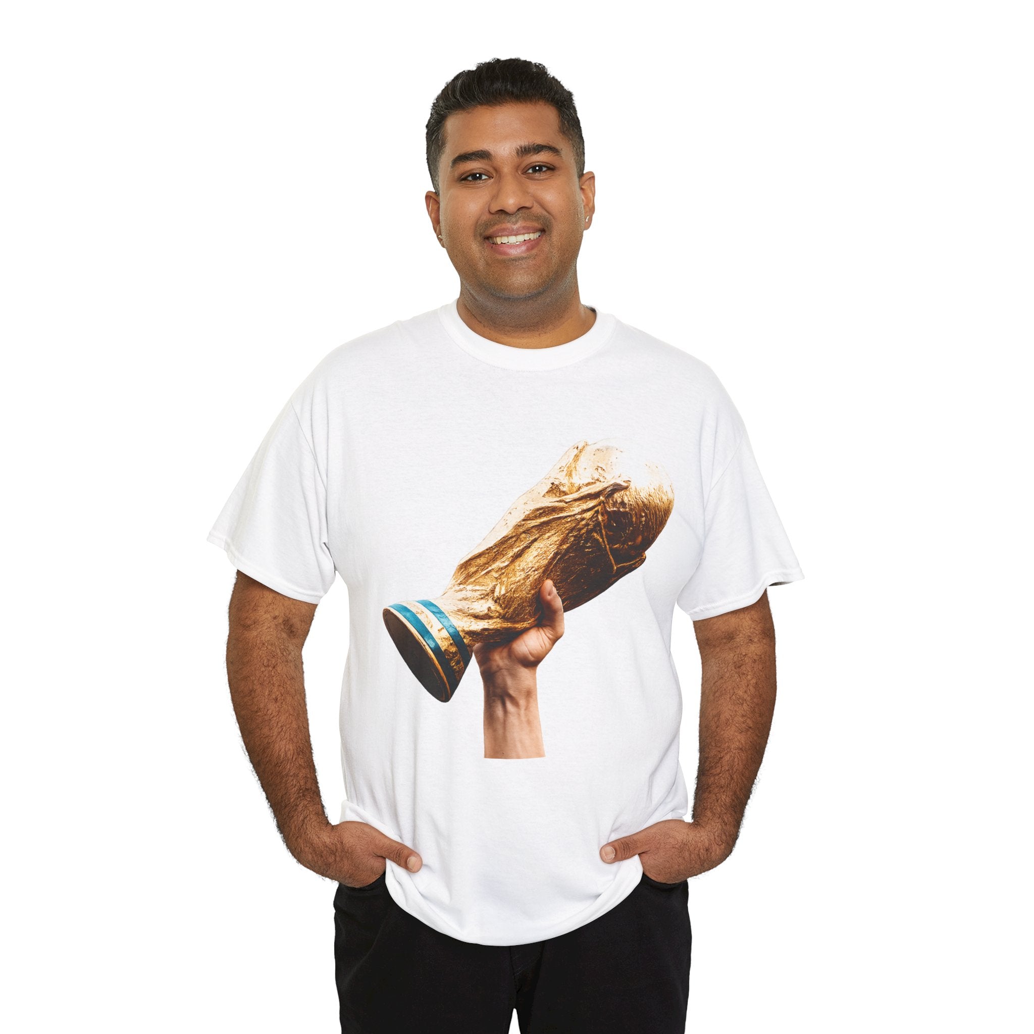 World Cup Trophy T‑Shirt — Soccer Champion Graphic Tee