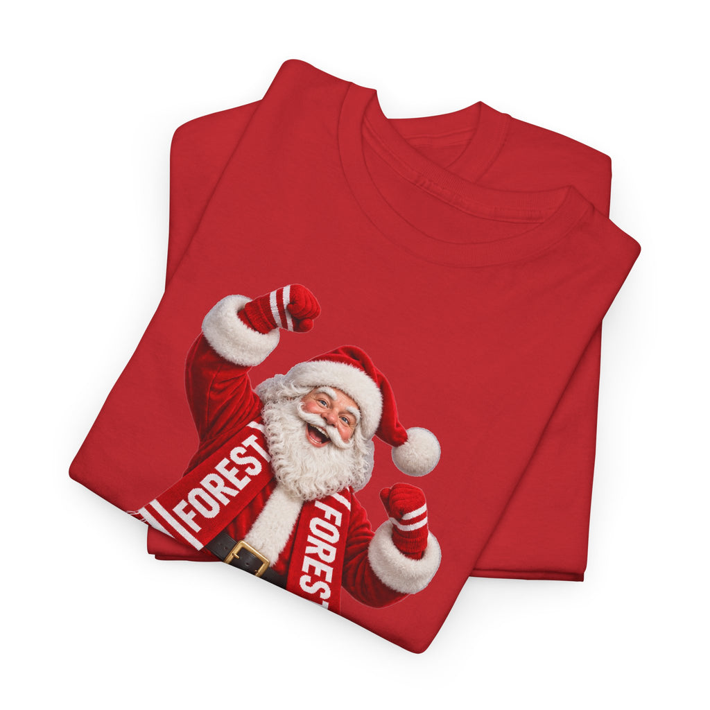 Nottingham Forest Santa Claus Dancing T‑Shirt — Vintage Christmas Holiday Tee