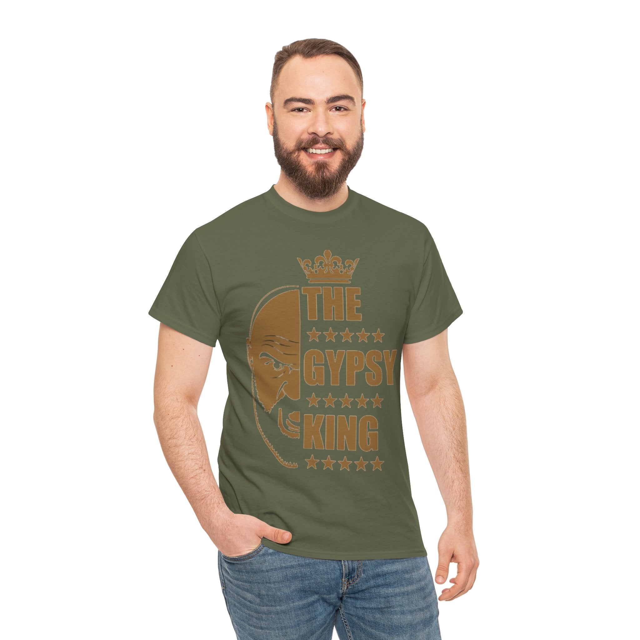 Gypsy King T-Shirt — Bold Tyson Fury Boxing Tribute Tee