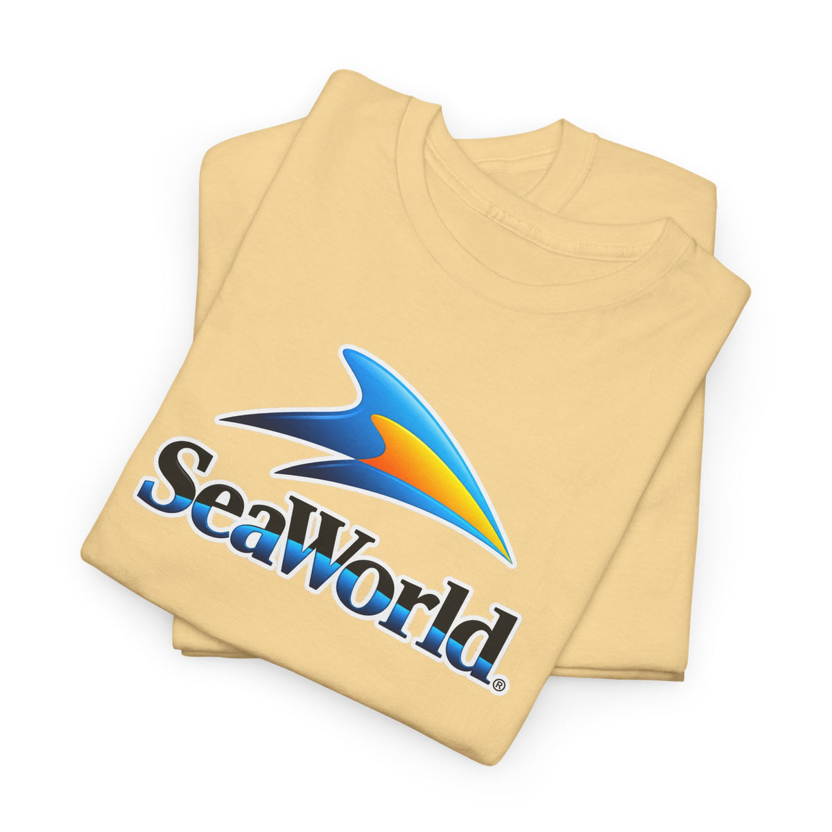 SeaWorld Logo T-Shirt — Classic Ocean Theme Tee