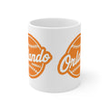 Orlando Baseball Ceramic Mug — Vintage Orange Team Logo (11oz & 15oz)