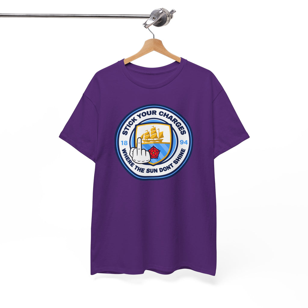 Manchester City "Stick Your Charger Where the Sun Don't Shine" Cotton t-shirt