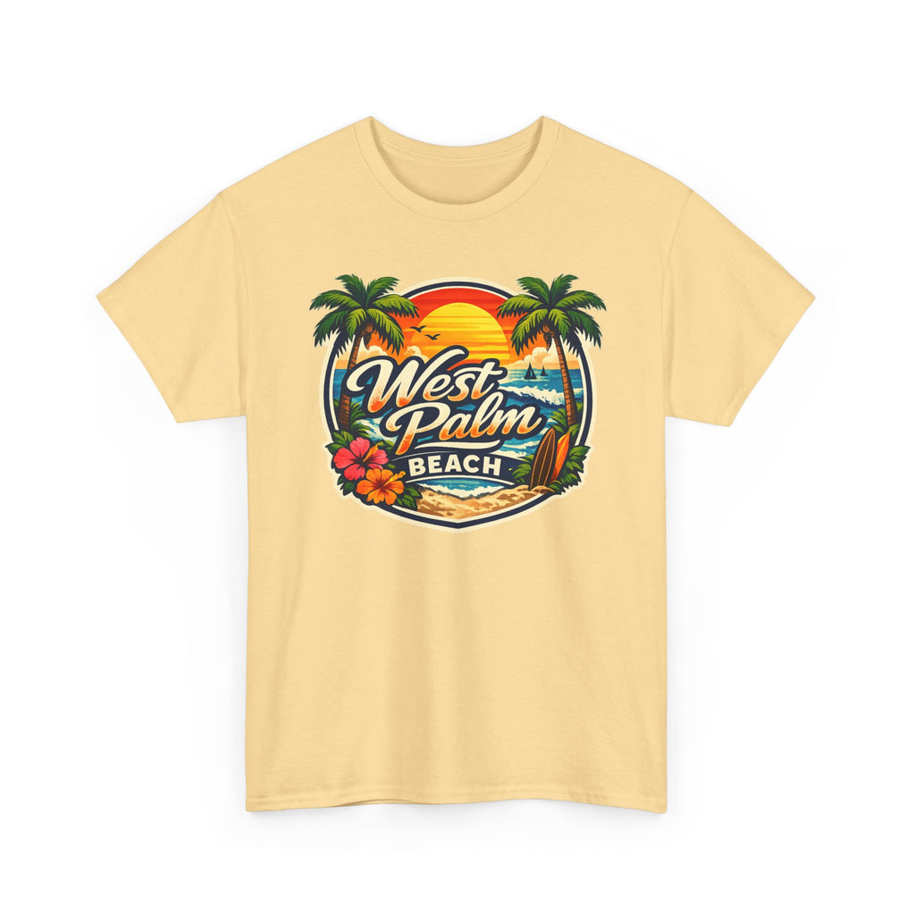 West Palm Beach Retro Sunset T-Shirt