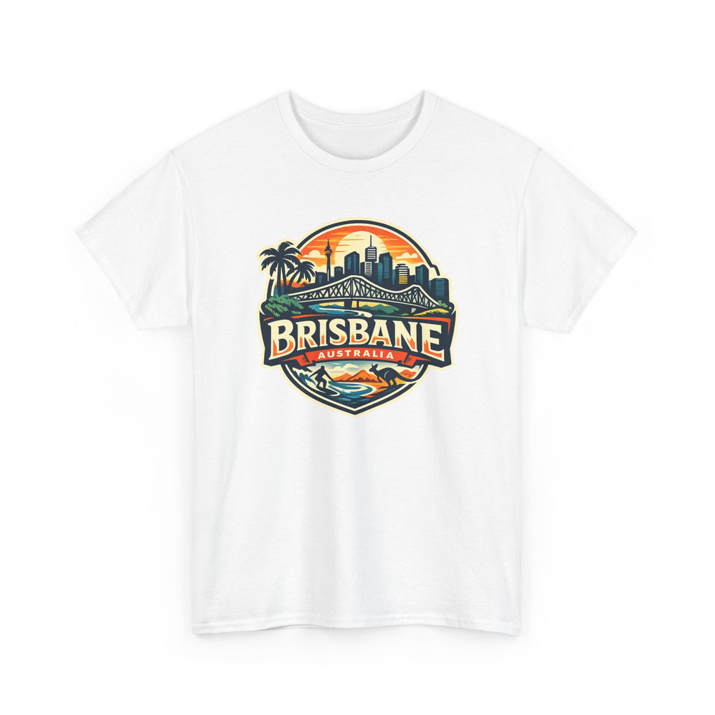Brisbane Australia Vintage Sunset T-Shirt