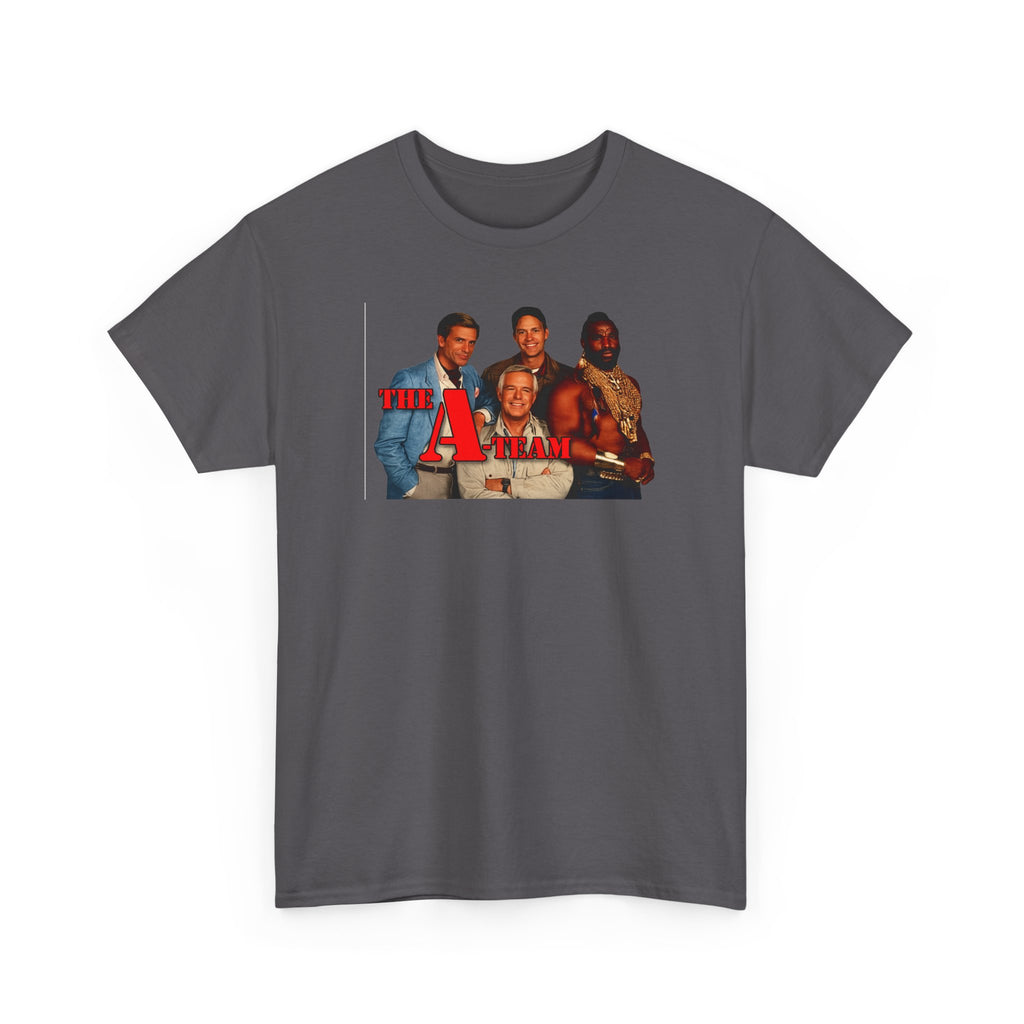 A-Team Graphic Tee — Retro TV Series Logo & Character Poster T-Shirt