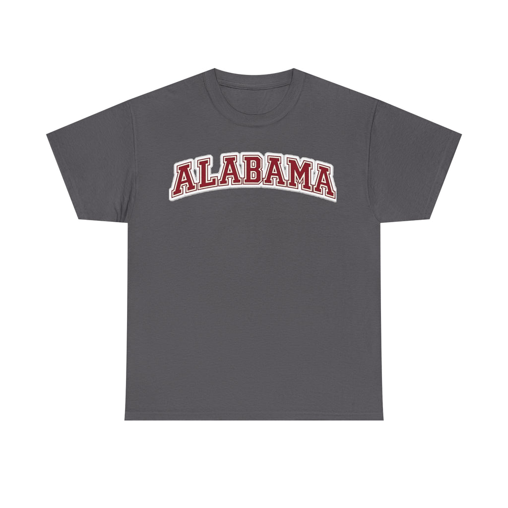 Alabama Arch Logo Tee – Crimson College Pride T‑Shirt