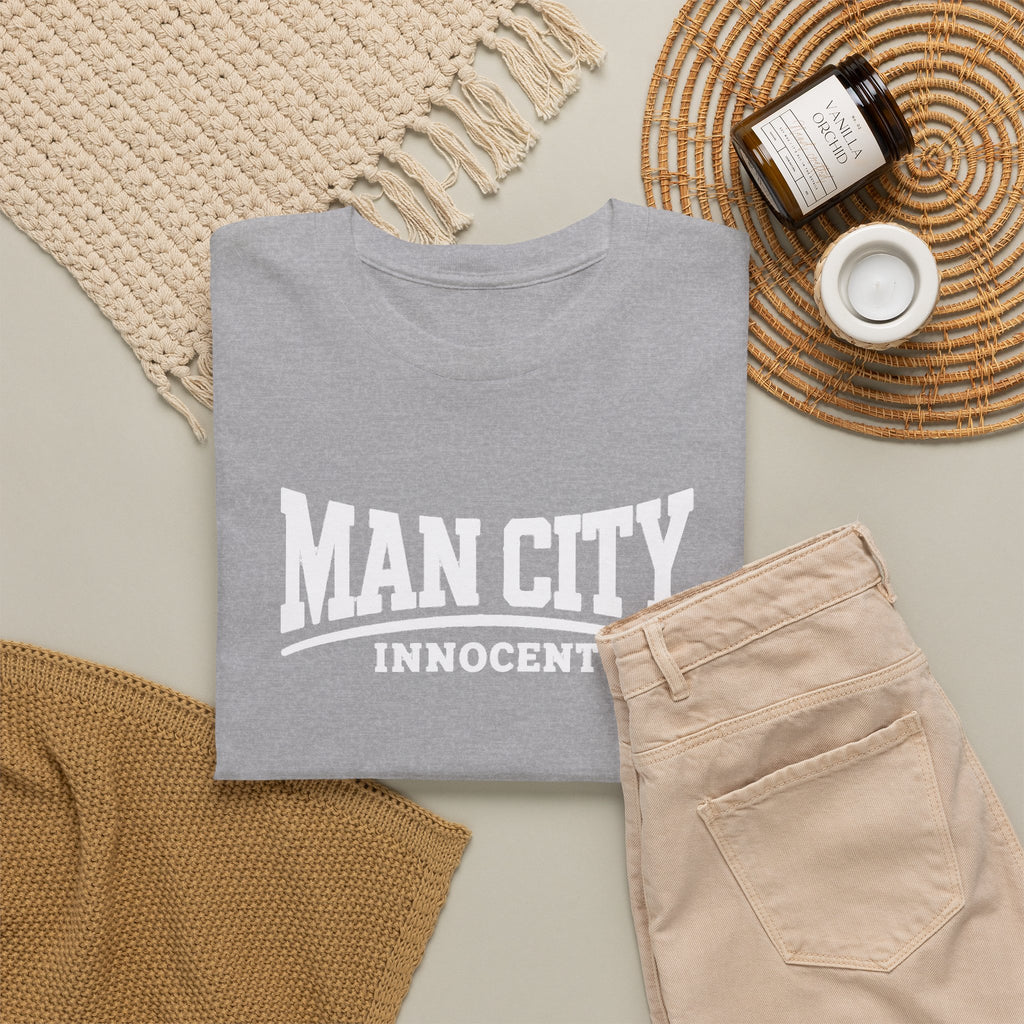 Man City Innocent Cotton T-Shirt / Tee - Vintage Sports Fan Shirt