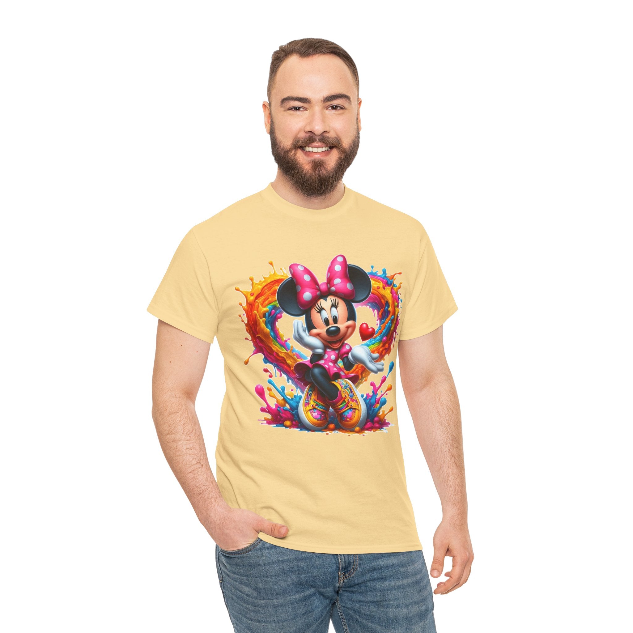 Minnie Mouse Unofficial Color Splash T‑Shirt
