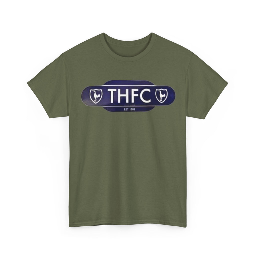 Tottenham Hotspur Railway Sign Tee — Tottenham Football Club Fan Shirt