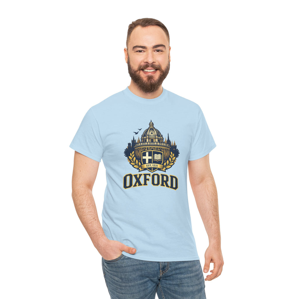 Oxford Crest T-Shirt — Vintage University Graphic Tee