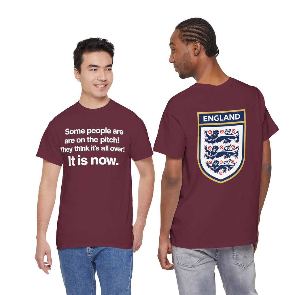 Some people are on the pitch - England 1966 T-Shirt — Bold Motivational Quote Tee
