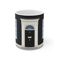 No.10 Downing Street Georgian Door Coffee Mug — Ceramic Tea Cup, 11oz & 15oz