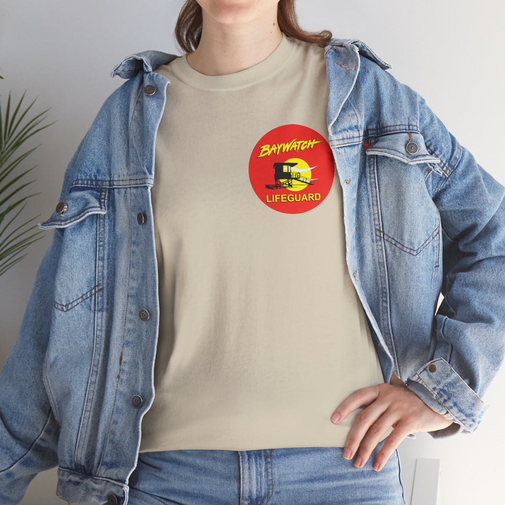 Baywatch Lifeguard Graphic Cotton T-Shirt