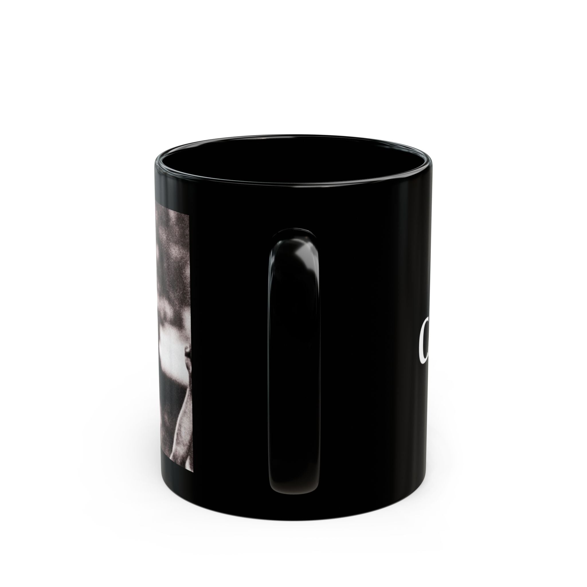 Franco Baresi AC Milan Tribute Black Mug – Vintage Trophy Celebration (11oz/15oz)