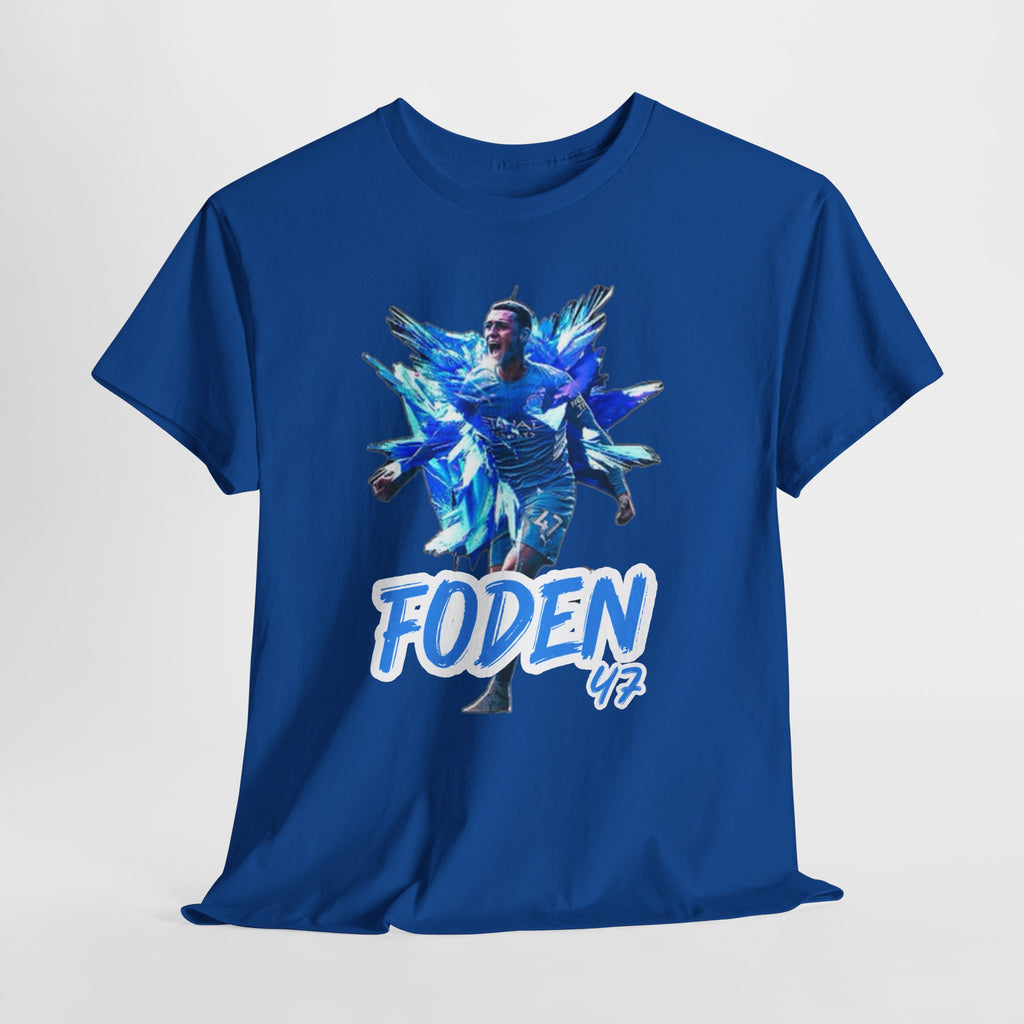 Phil Foden Manchester City T-Shirt - Foden 47 Football Jersey Shirt