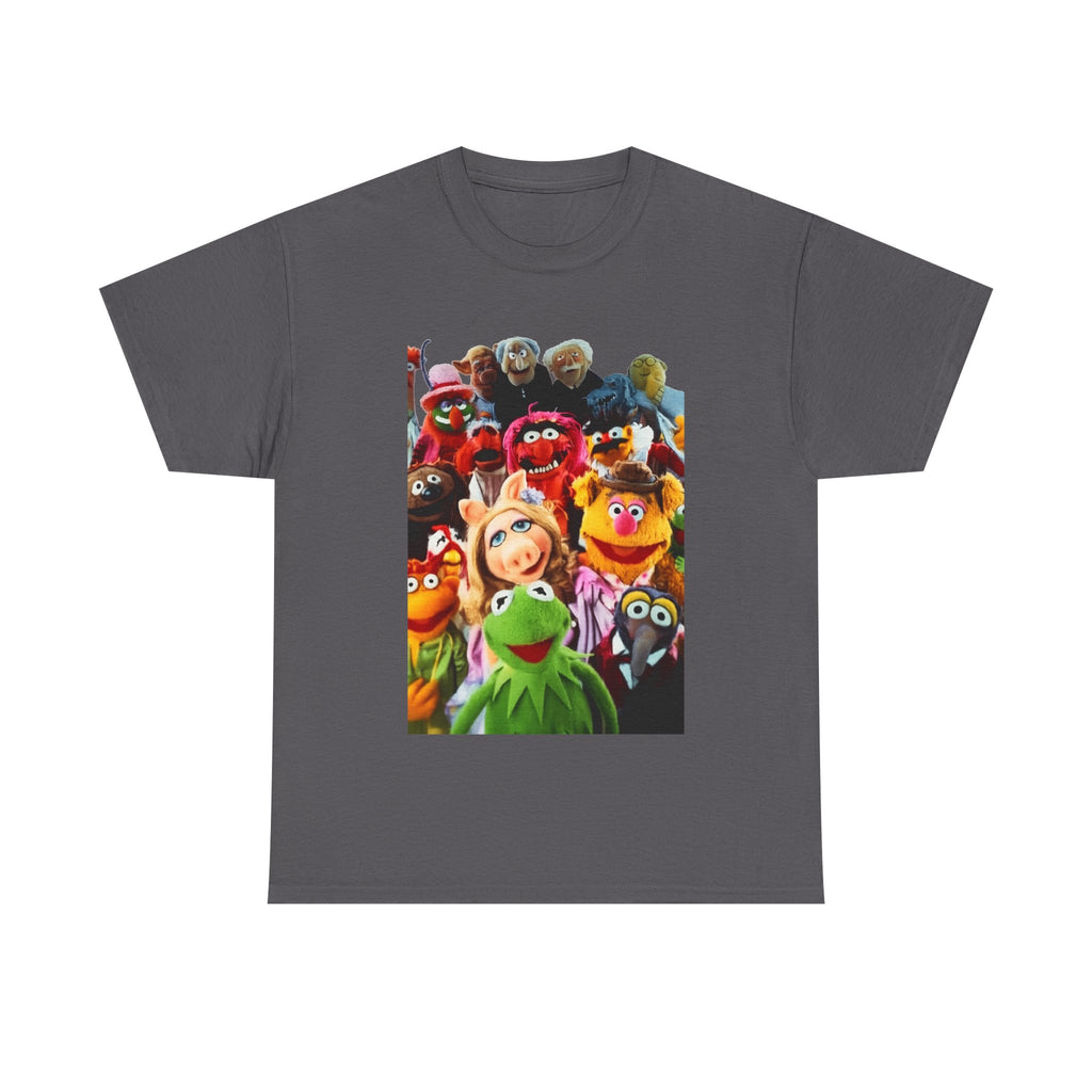 Muppets Puppet Ensemble Graphic Tee — Fun Family Cartoon Shirt