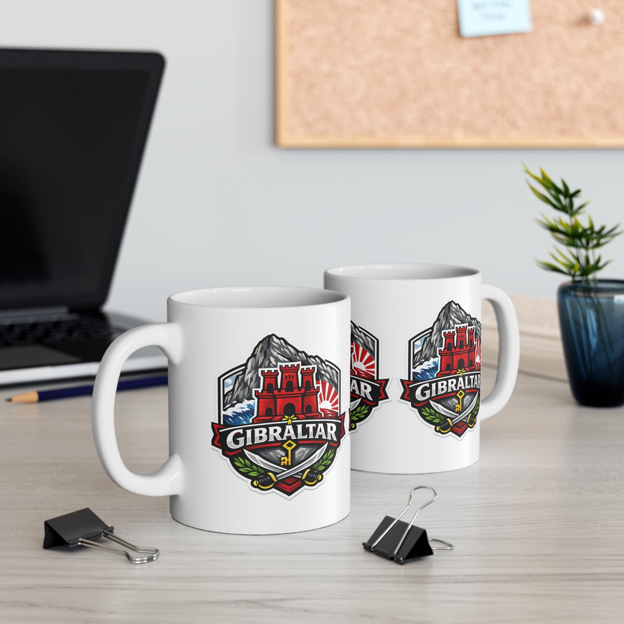 Gibraltar Ceramic Coffee Cups, 11oz, 15oz