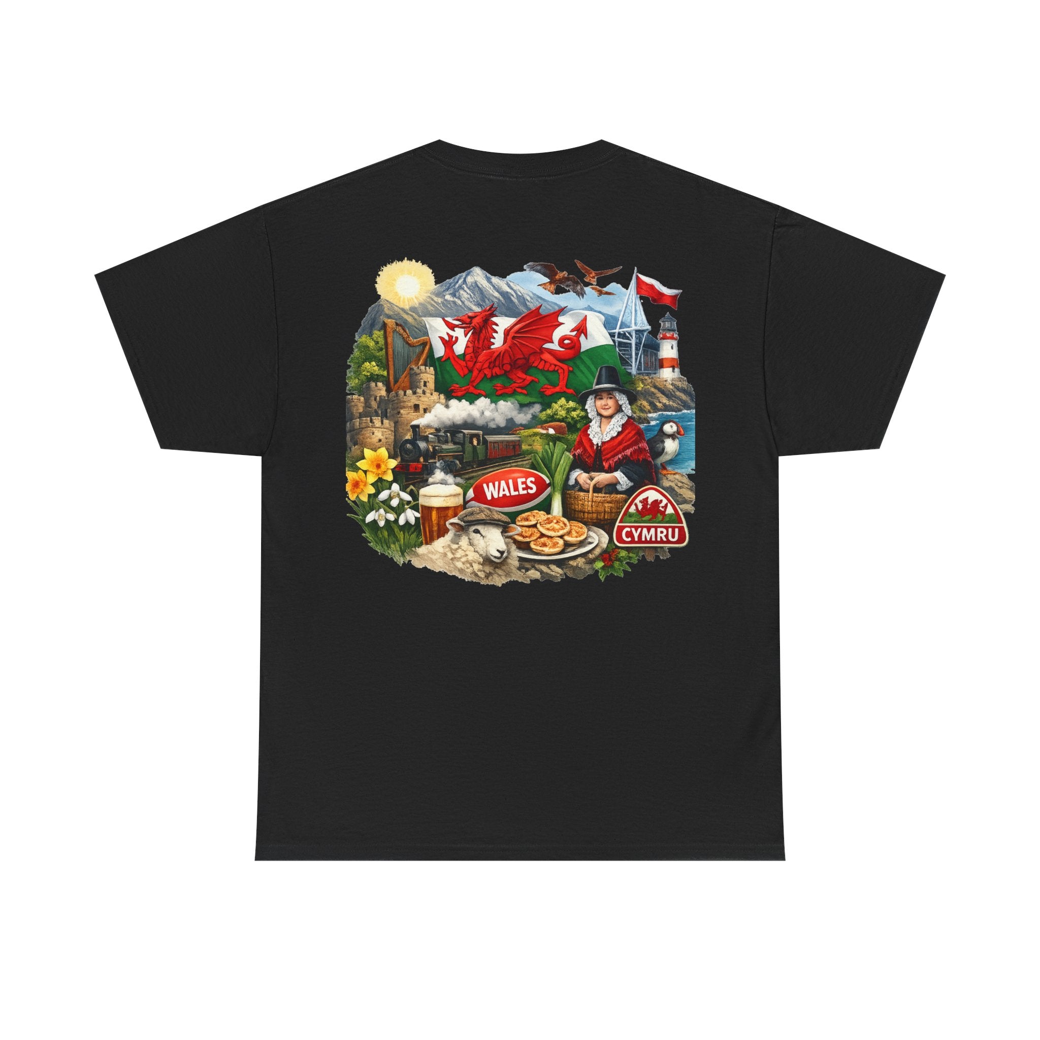Wales Pride T-Shirt — 'Make Wales Great Again' Welsh Dragon Tee