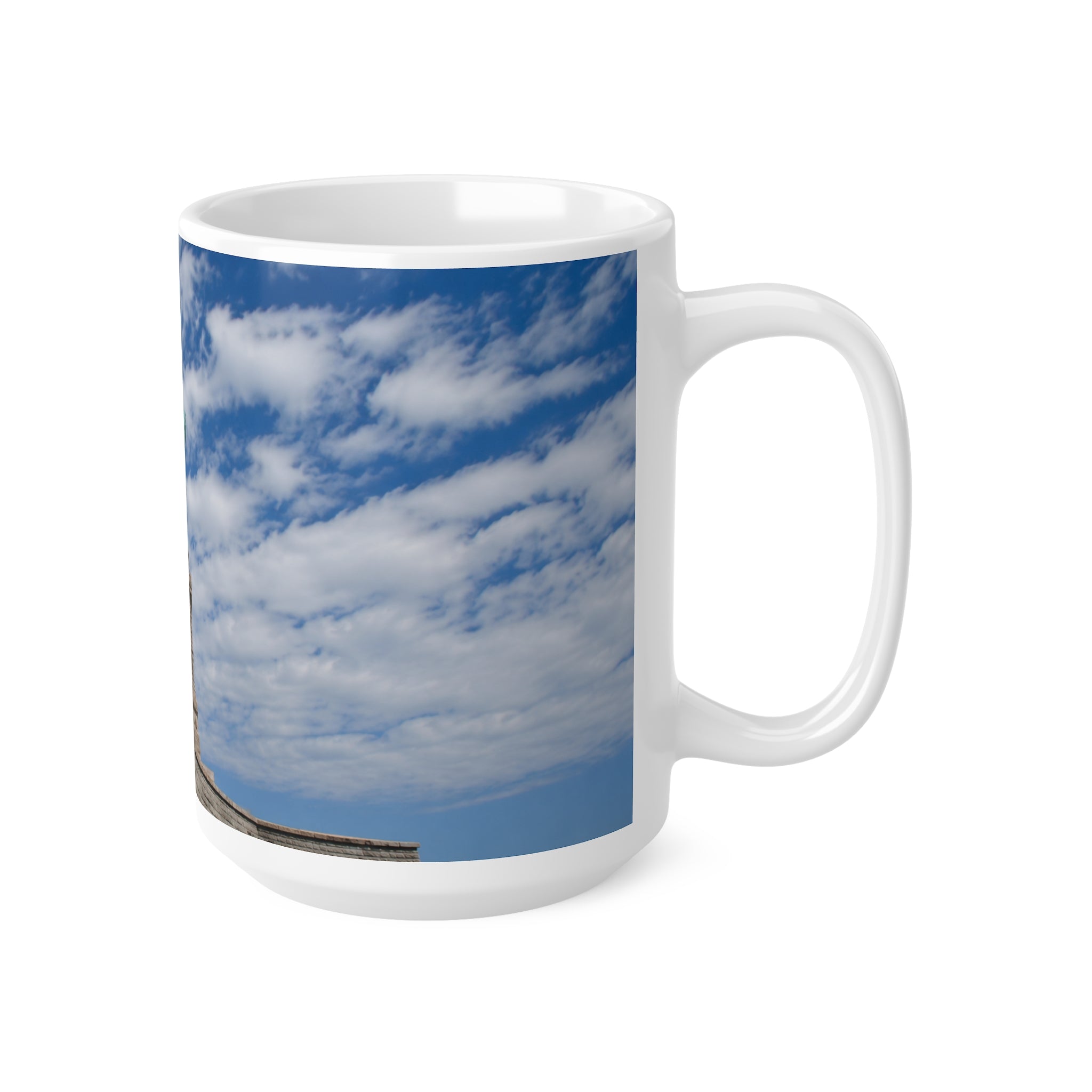 Statue of Liberty Photo Mug — Ceramic Coffee Cup, 11oz & 15oz