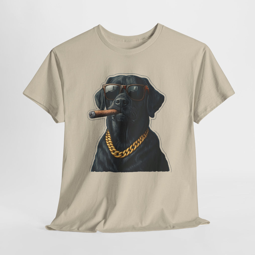 Cool Rottweiler Smoking Cigar Graphic Tee — Dog Lover Streetwear