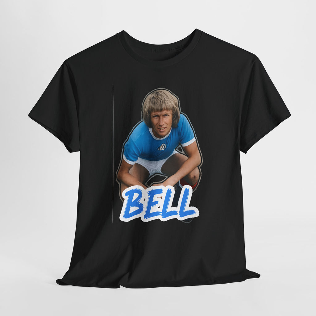 Colin Bell Manchester City Legend Retro Soccer Tee — Vintage Player Graphic T-Shirt