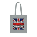 Back British Farmers Tote Bag — Union Jack Cotton Shopper