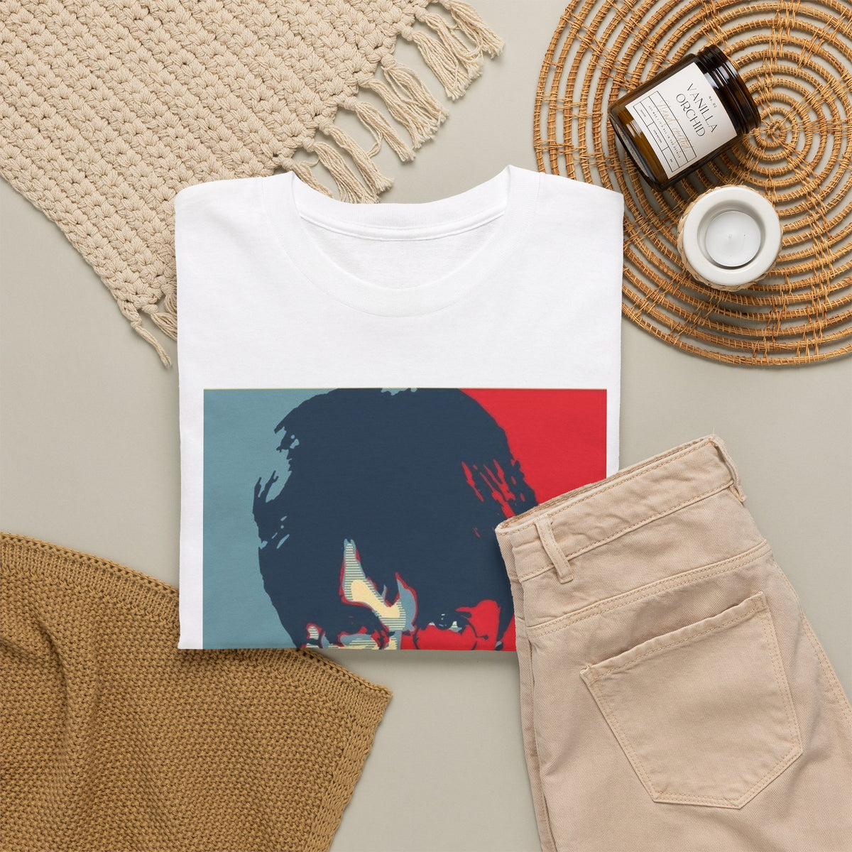 Harry Potter Inspired Vintage Wizard Portrait Cotton T‑Shirt — 'Potter' Graphic Tee
