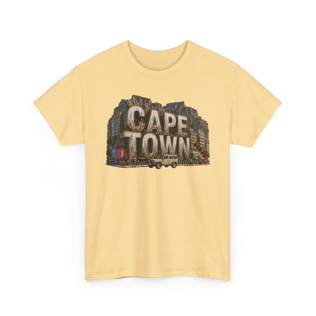 Cape Town Vintage Photo Tee — South Africa Travel Souvenir T-Shirt