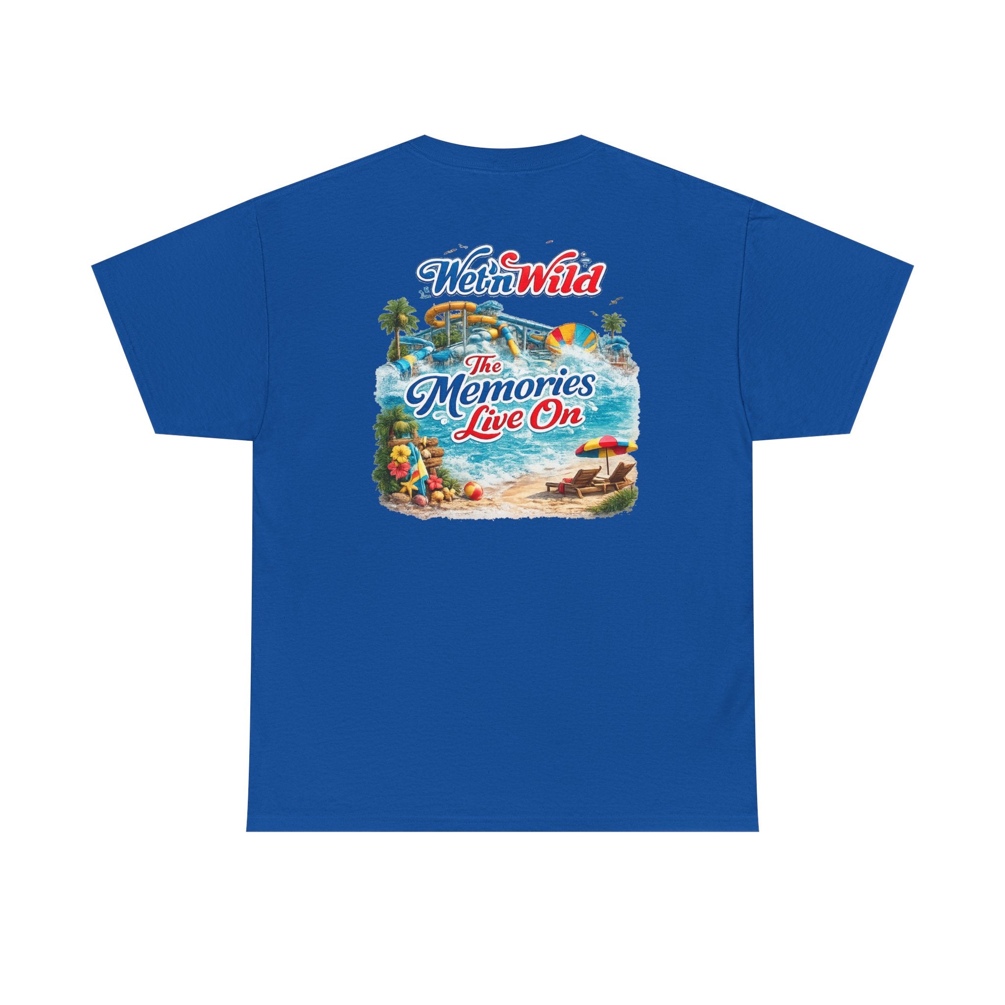 Wet 'n Wild Orlando Graphic Tee — "The Memories Live On" Retro Vacation T‑Shirt