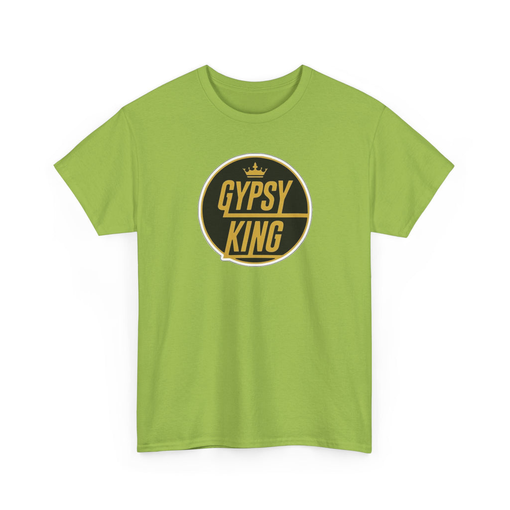Gypsy King Graphic Tee — Retro Black & Gold Crown Logo T‑Shirt