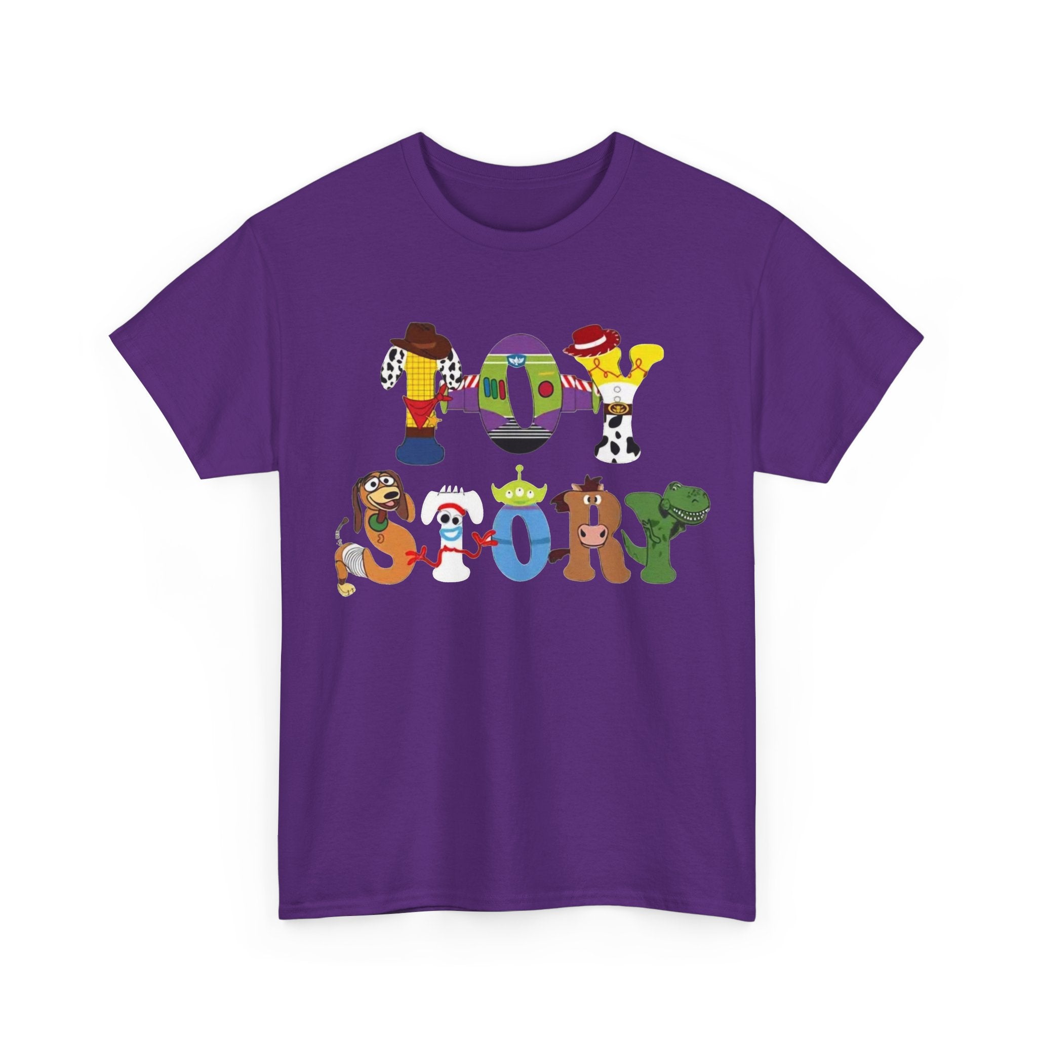 Toy Story Character Name Tee — "Toy Story" Graphic T-Shirt