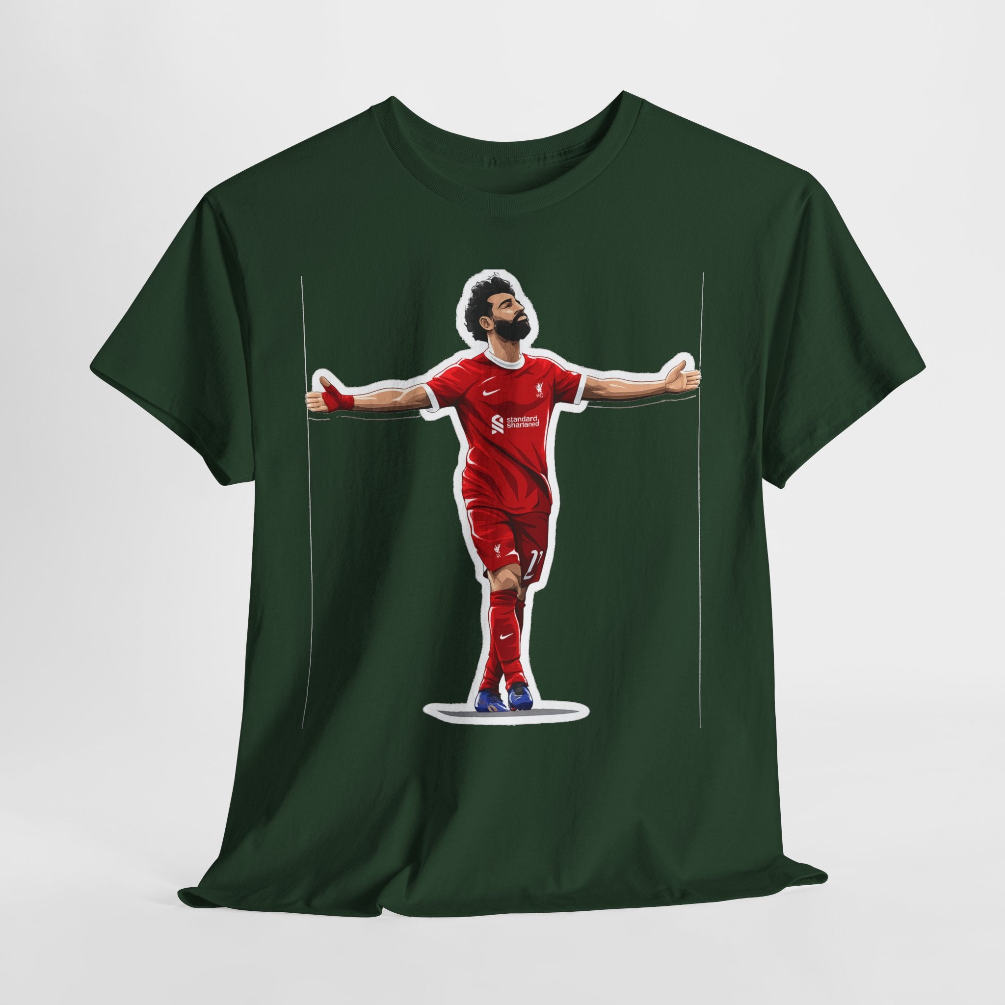 Mo Salah Celebration Tee — Liverpool Graphic T-Shirt