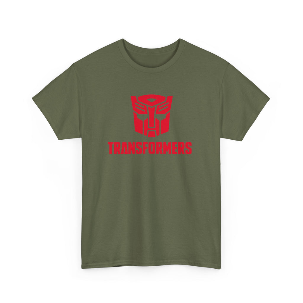 Transformers Logo T-Shirt – Red Autobot Graphic Tee