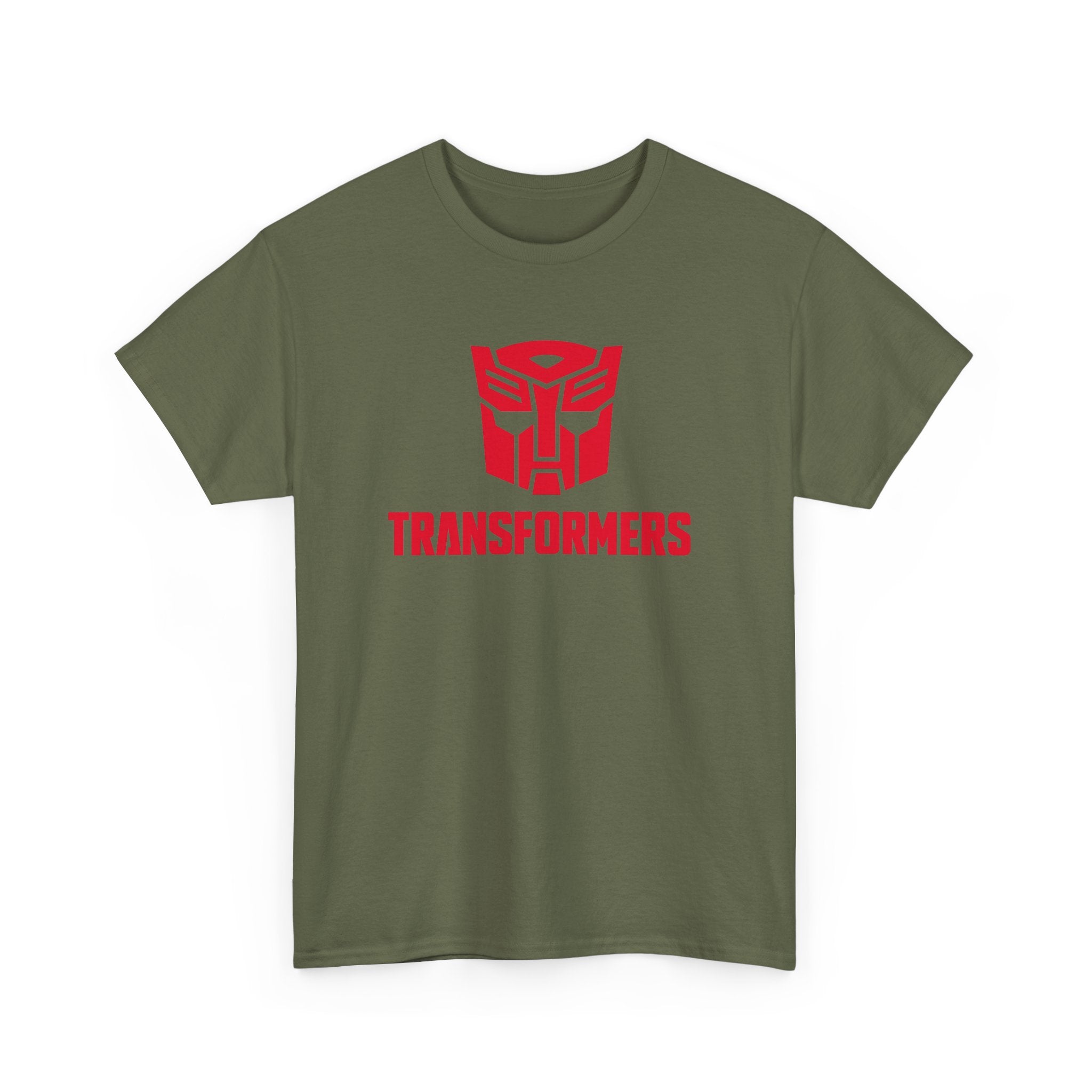 Transformers Logo T-Shirt – Red Autobot Graphic Tee