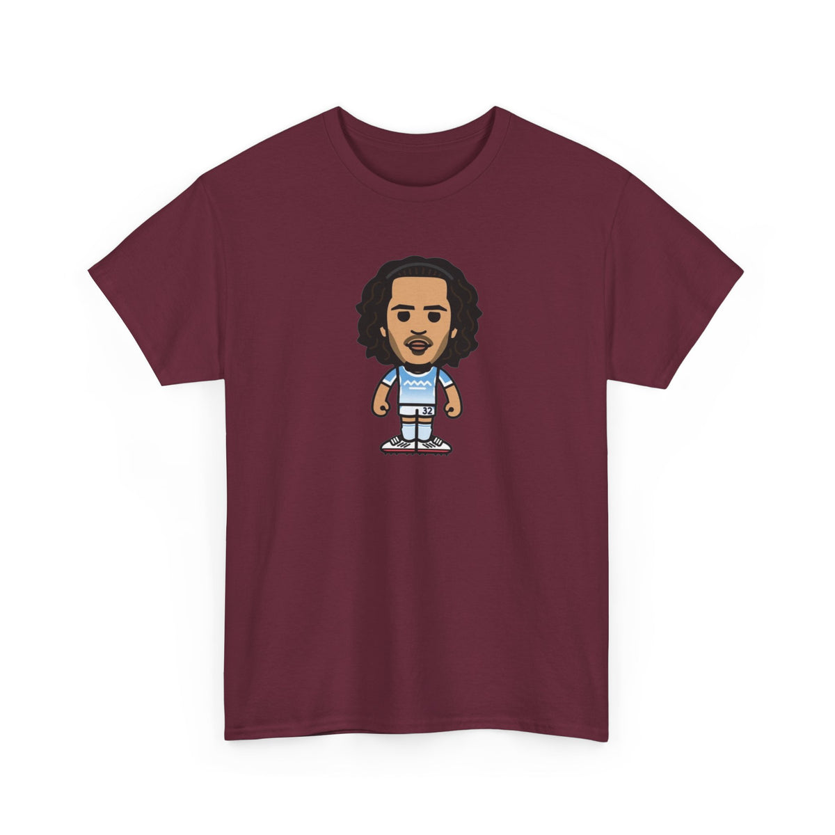 Ayyoub Bouaddi Manchester City Cartoon Character Cotton T-Shirt