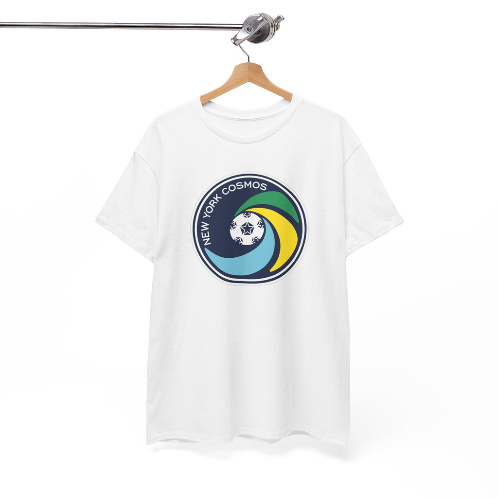 New York Cosmos Retro Logo Cotton T‑Shirt — Vintage Soccer Tee