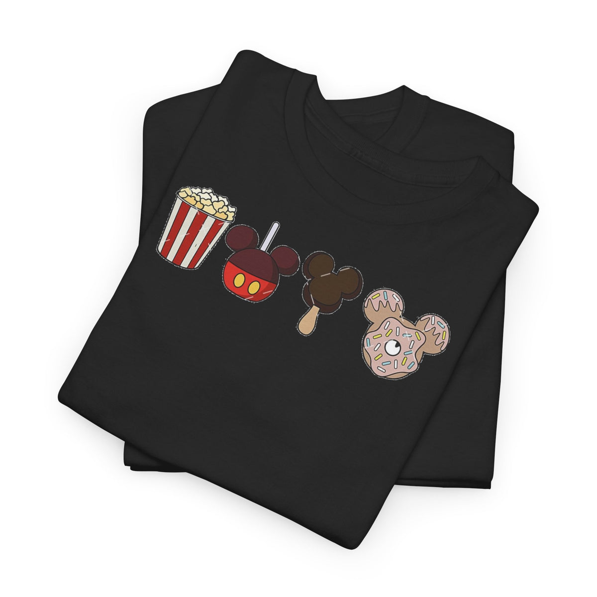 Disney snacks inspired Unisex Heavy Cotton Tee