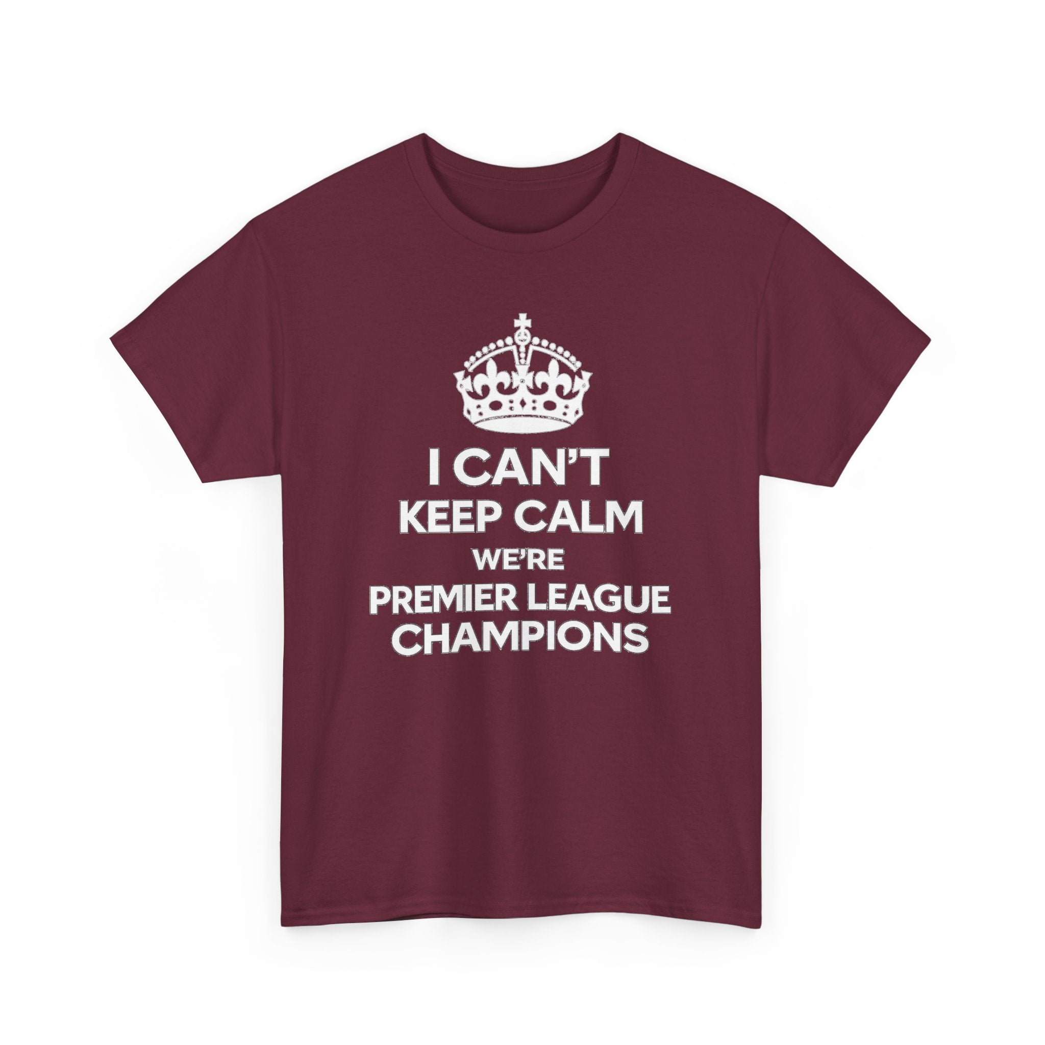 I Can't Keep Calm We're Premier League Champions T-Shirt