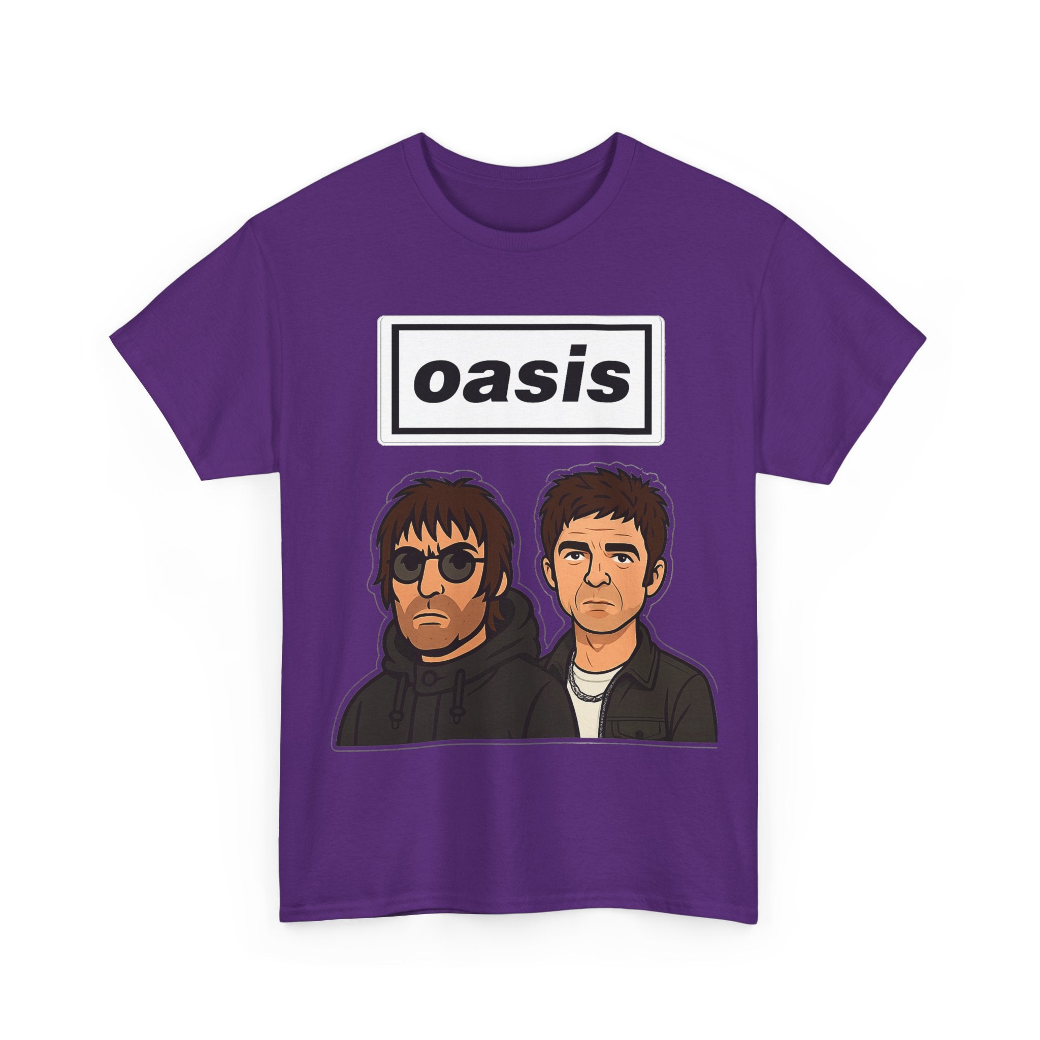 Oasis Inspired Unofficial Band Logo Tee — 'oasis' Graphic T-Shirt