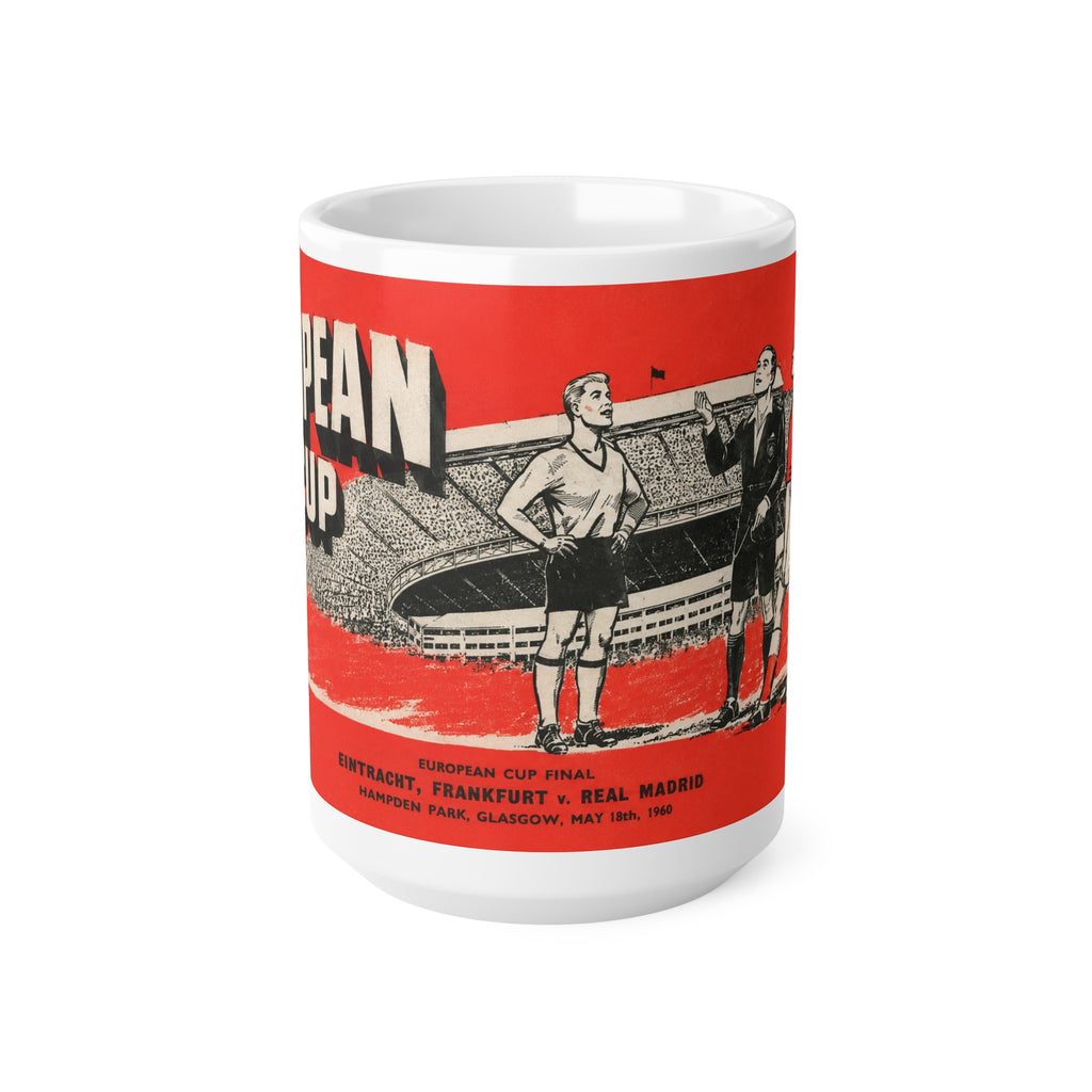 1960 European Cup Final Programme Cover Inspired Ceramic Mug - (11oz/15oz)
