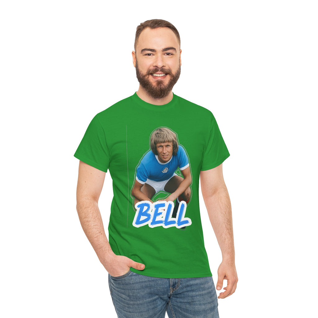 Colin Bell Manchester City Legend Retro Soccer Tee — Vintage Player Graphic T-Shirt