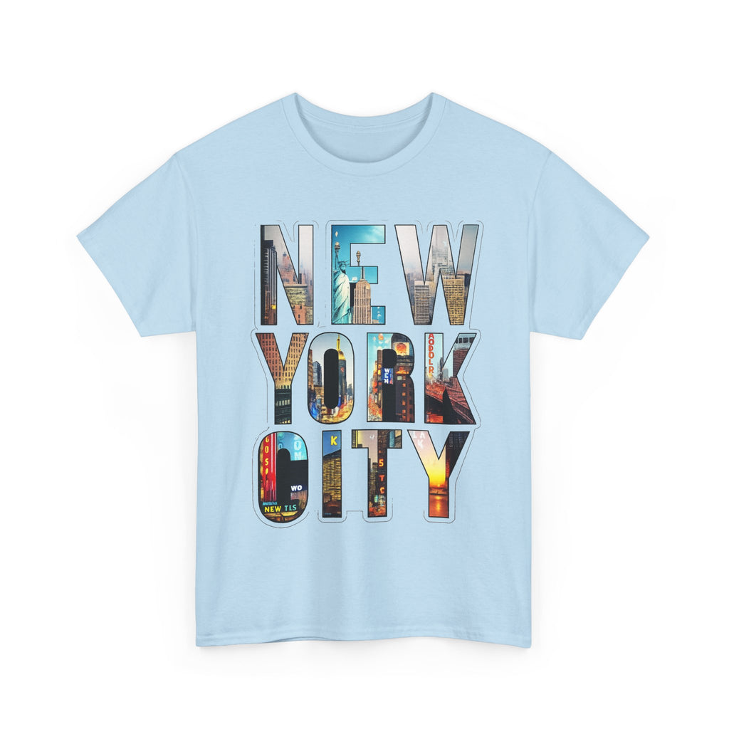 New York City Photo-Block Tee — Vintage Skyline Graphic T-Shirt