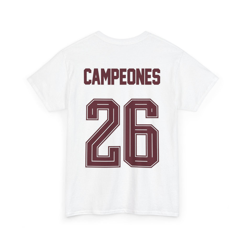 Spain World Champions 'Campeones 26' Cotton T‑Shirt
