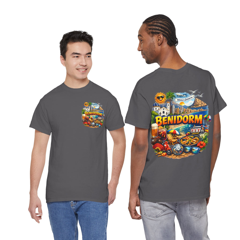 Benidorm Souvenir T‑Shirt — Spain Beach Holiday Graphic Tee