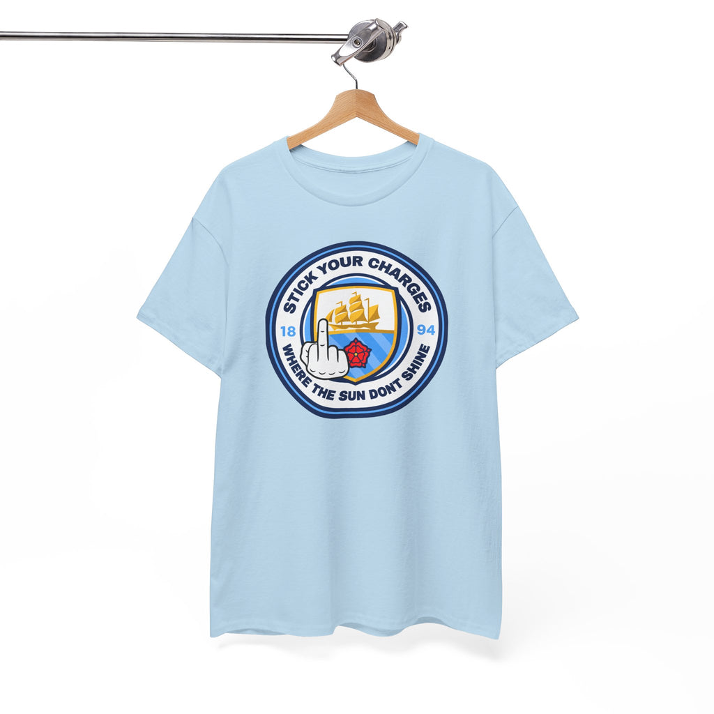 Manchester City "Stick Your Charger Where the Sun Don't Shine" Cotton t-shirt